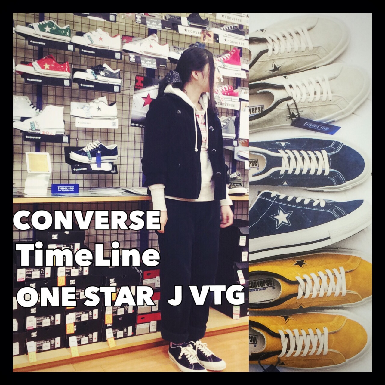 CONVERSE TimeLineのONE STAR J VTG