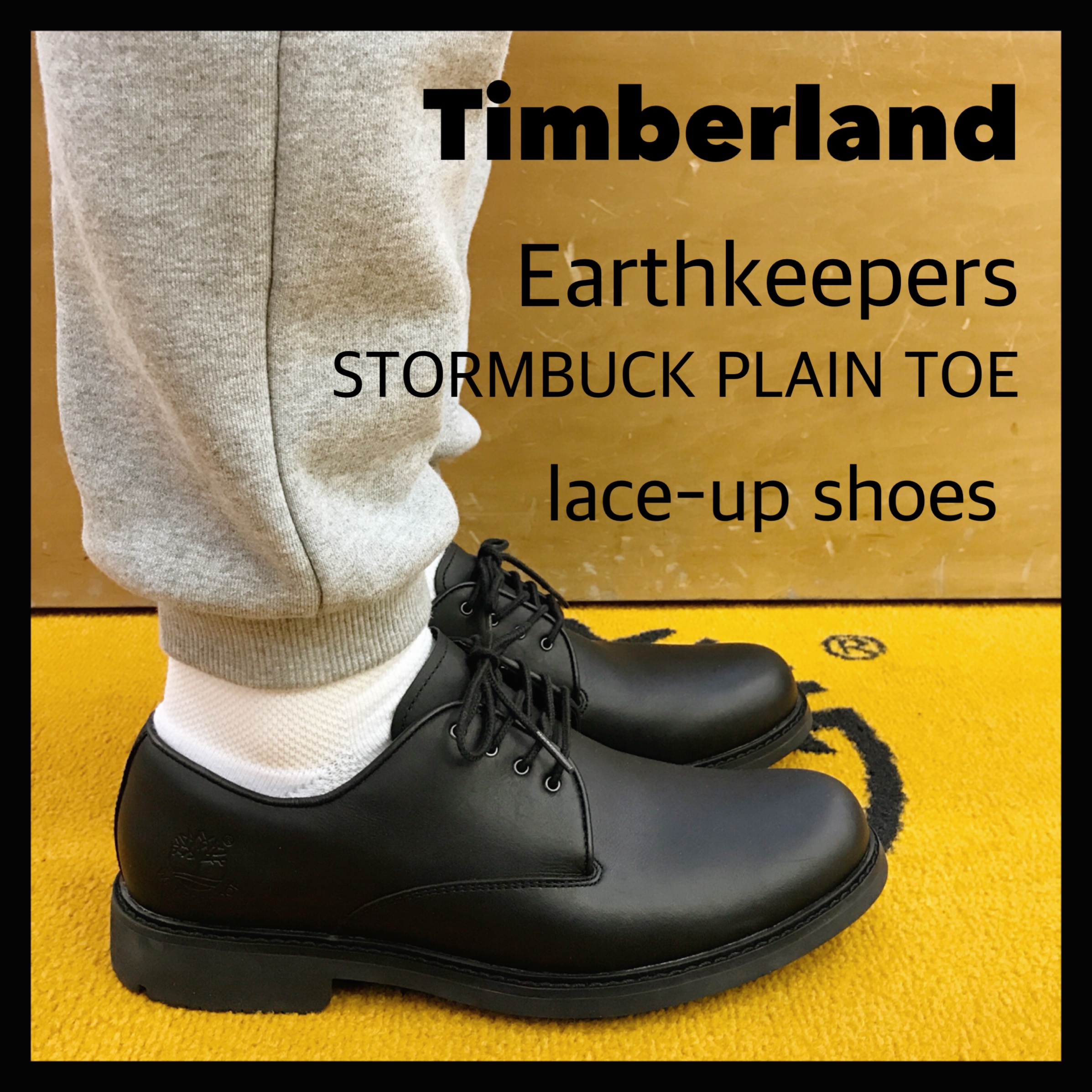 ウォータープルーフ！Timberland Earthkeepers STORMBUCK PLAIN TOE 