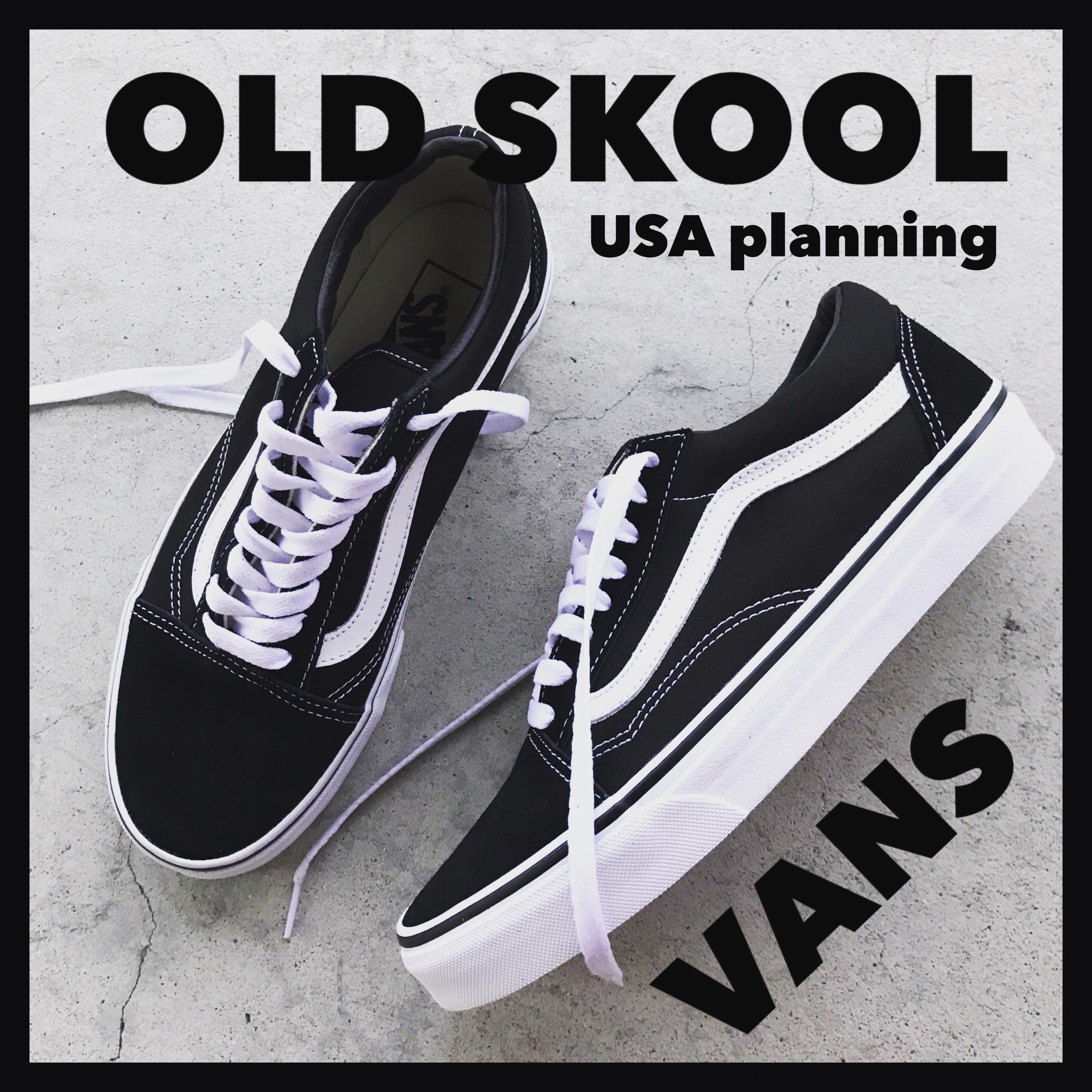 22.5cm VANS バンズ オールドスクール USA企画 　新品未使用